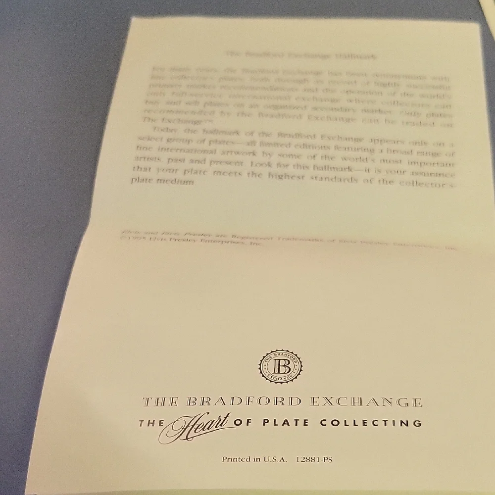 Decorative Plate with Singer Design - Picture 6 of 8